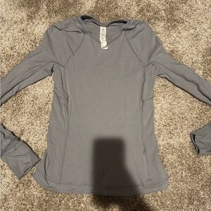 lululemon athletica Long-Sleeve Crew Top - Light Gray